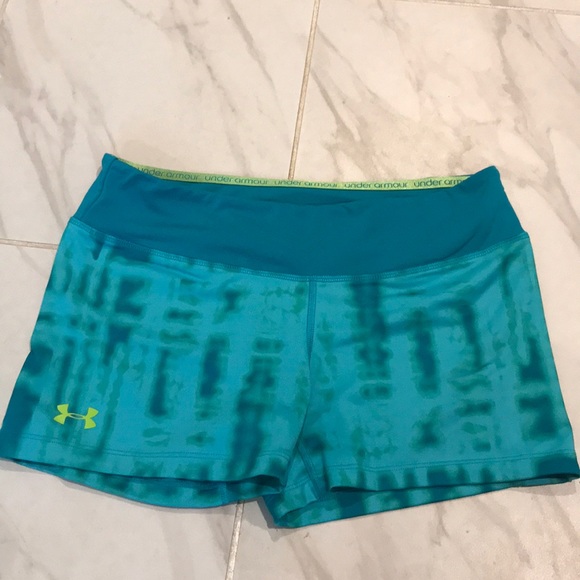 Under Armour Pants - Blue and Green Tie-dye short